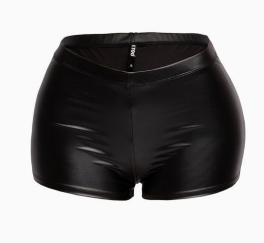LEATHER SHORTS