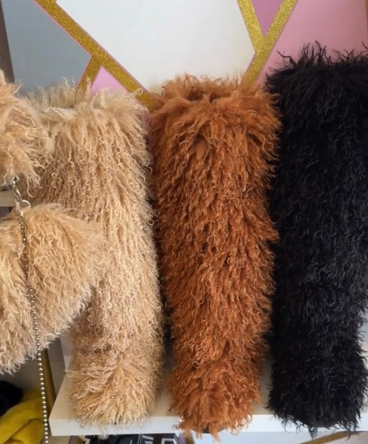 EURO MONGOLIAN FUR BOOTS