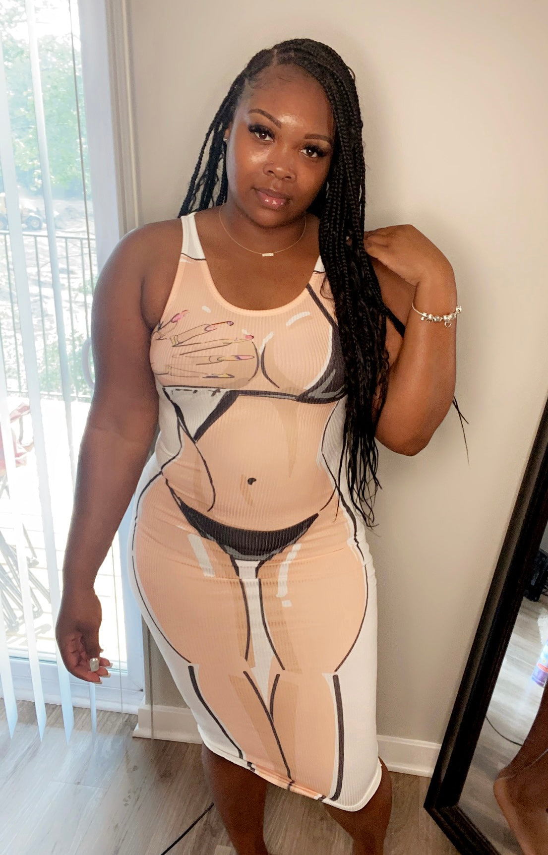 SALE (Ribbed Bikini Dress (2Styles)